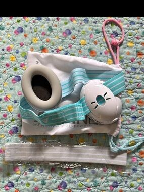 Alpine Kids Ear Protection Headband - Mint & White